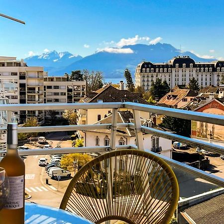 Penthouse Vue Incroyable Lac Et Montagnes Annecy Ngoại thất bức ảnh